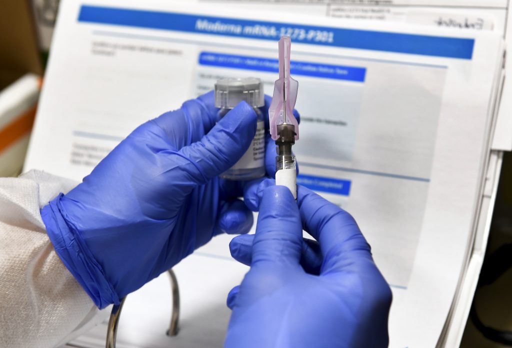 Lehigh Valley Health Network has begun administering the a new type of coronavirus vaccine.